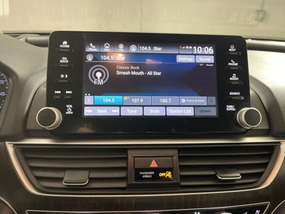 2019 Honda Accord Sedan Touring 2.0T