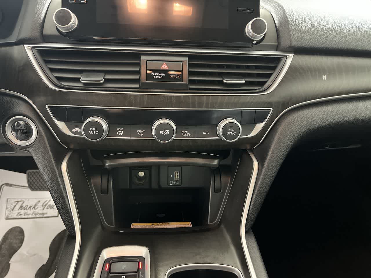 2019 Honda Accord Sedan Touring 2.0T