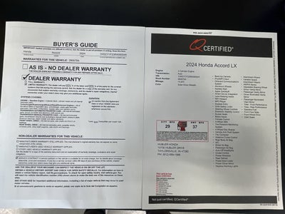 2024 Honda Accord LX