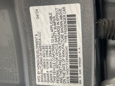 2024 Honda Accord LX