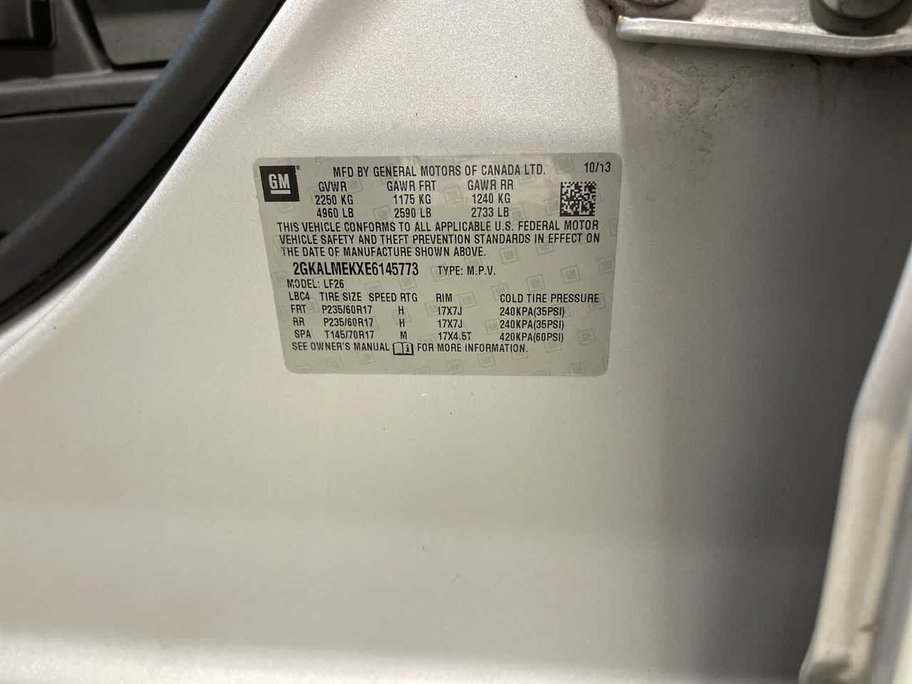 2014 GMC Terrain SLE