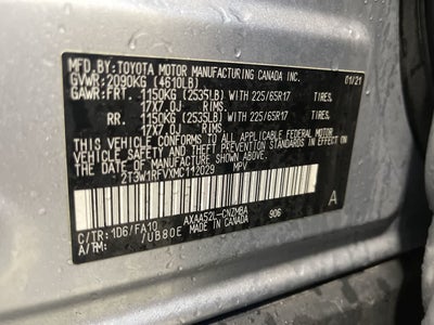 2021 Toyota RAV4 XLE