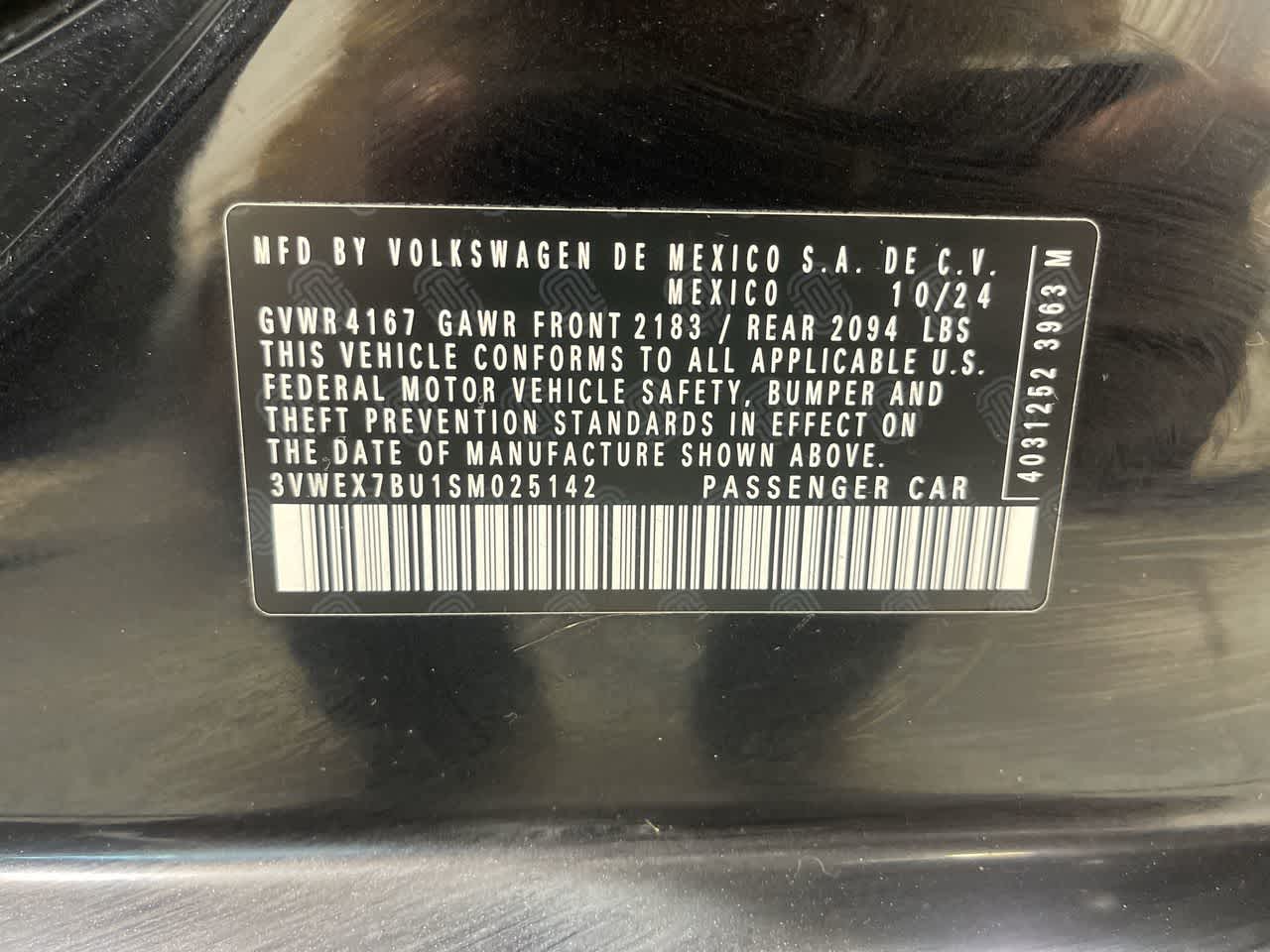 2025 Volkswagen Jetta SE