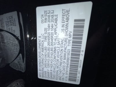 2024 Honda Passport Black Edition