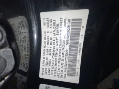 2012 Honda Insight EX