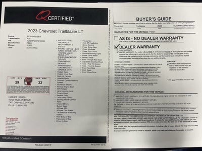 2023 Chevrolet TrailBlazer LT