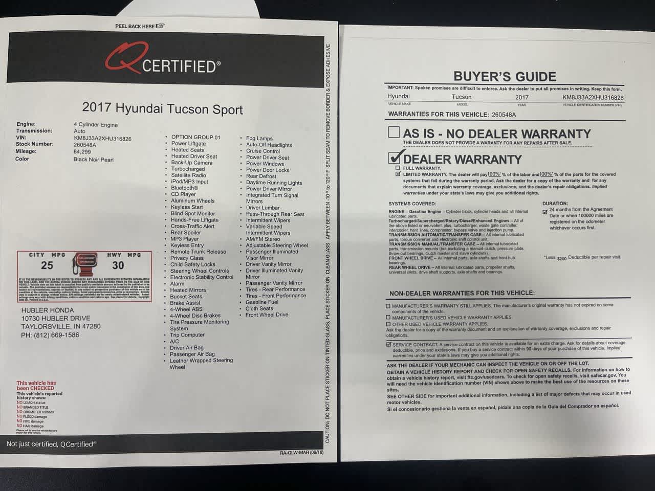 2017 Hyundai Tucson Sport