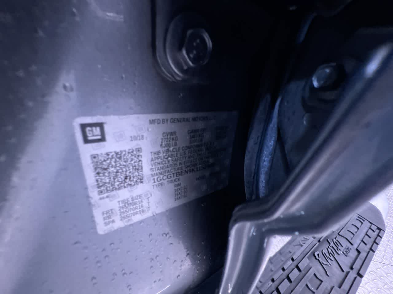 2019 Chevrolet Colorado 4WD Work Truck