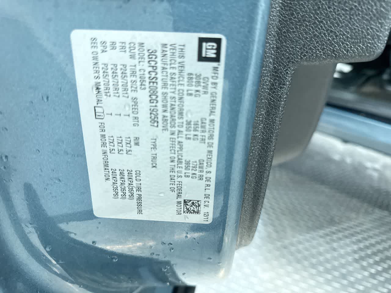 2012 Chevrolet Silverado 1500 LT