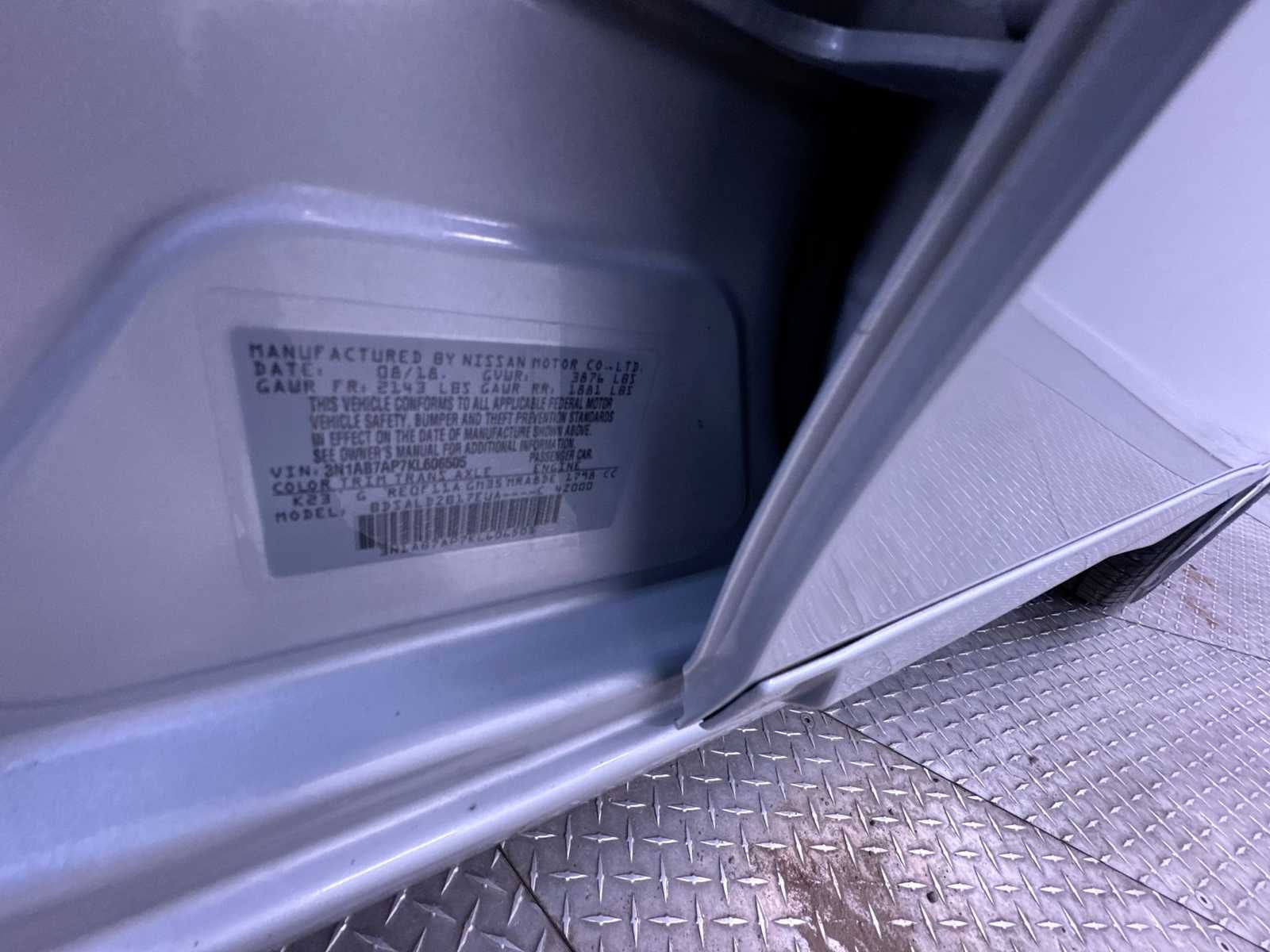 2019 Nissan Sentra SV