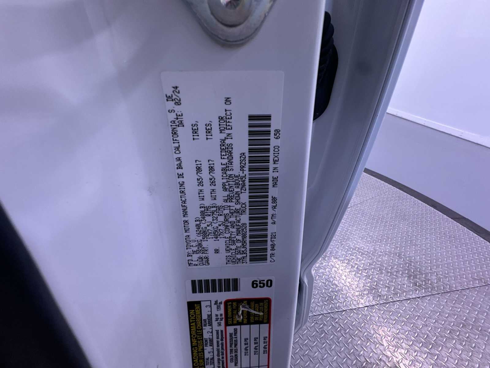 2024 Toyota Tacoma TRD Off Road