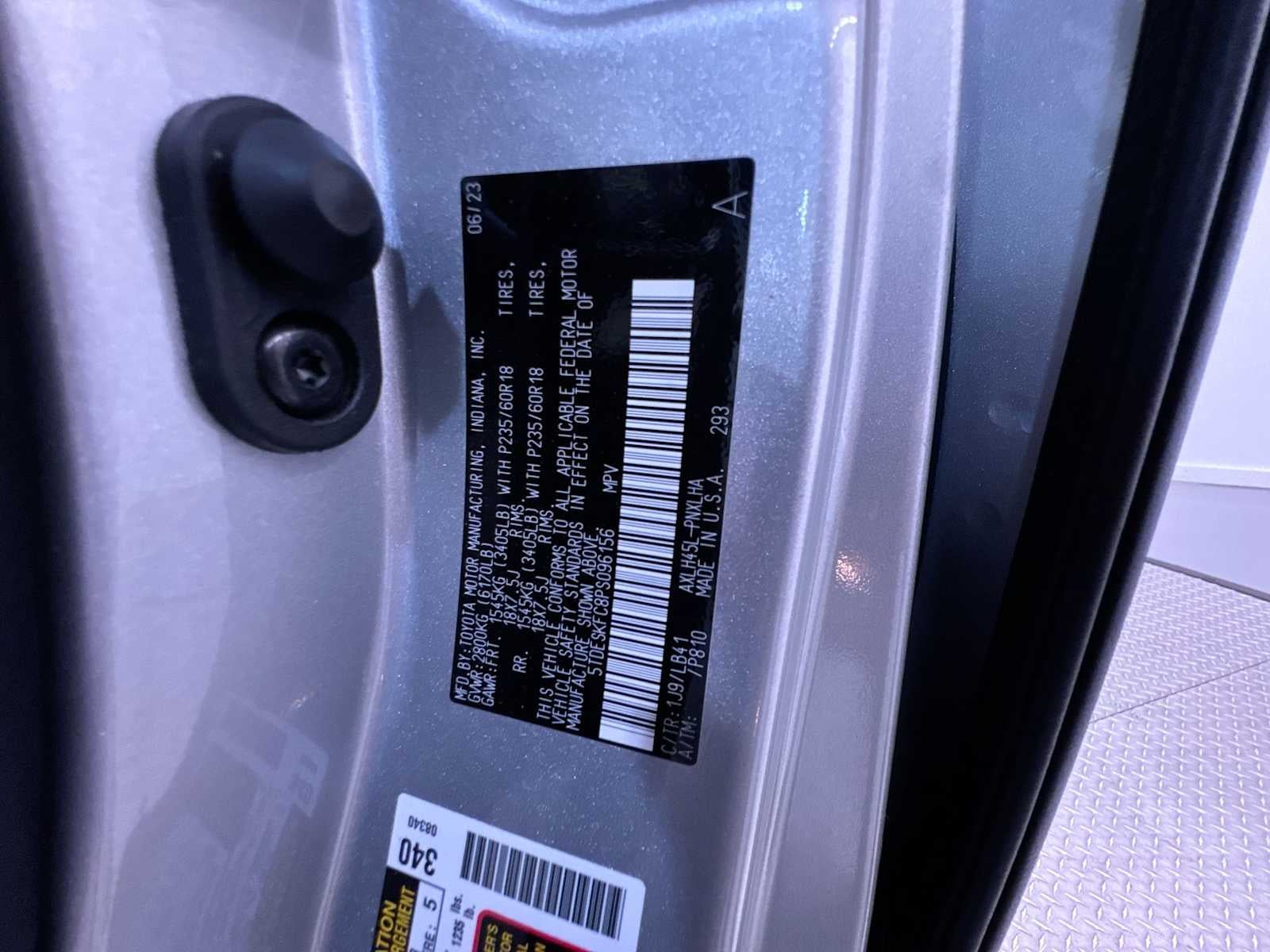 2023 Toyota Sienna Platinum