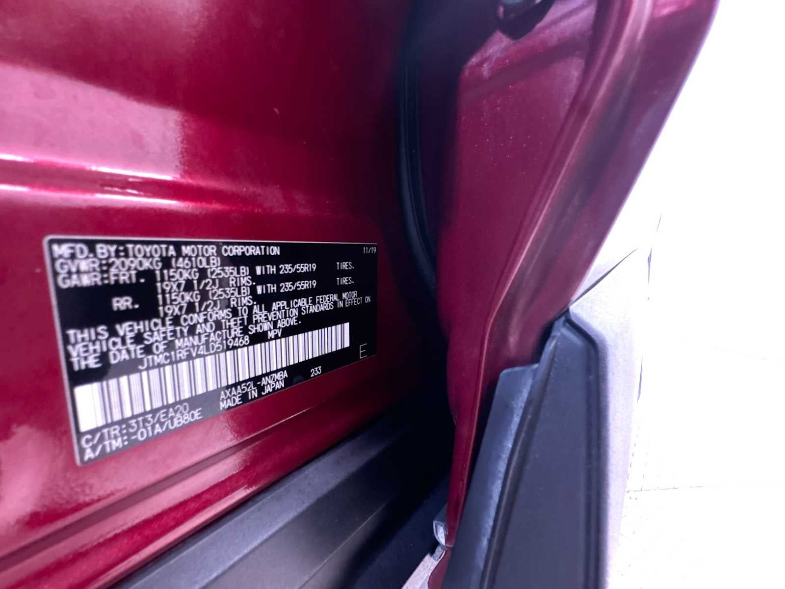 2020 Toyota RAV4 XLE Premium