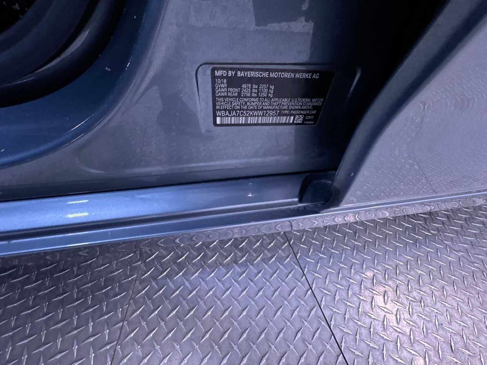 2019 BMW 5 Series 530i xDrive