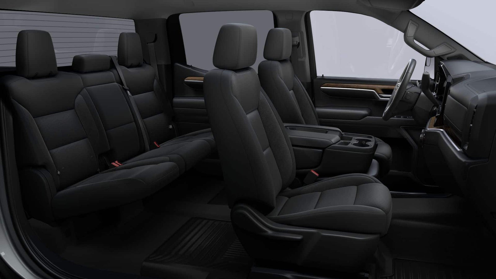 New 2026 Silverado 1500 LT Interior Cabin Side View