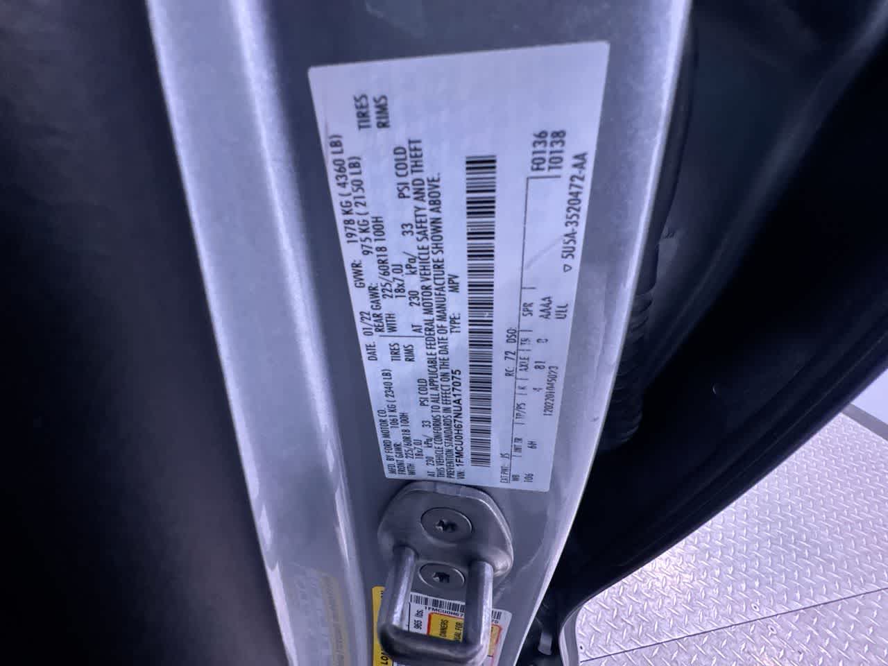 2022 Ford Escape SEL