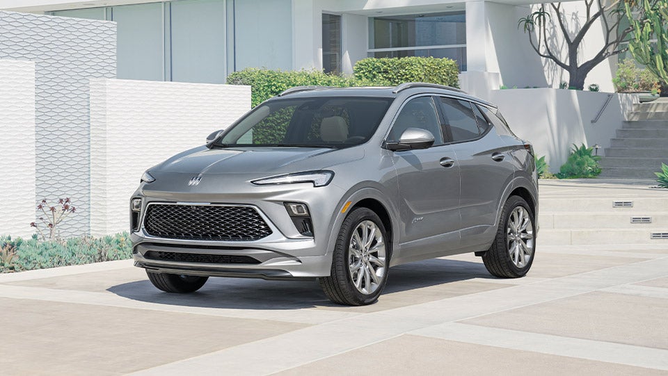 Buick SUV Driving Through City