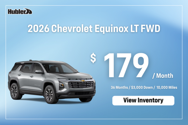 2026 Equinox LT Lease Offer $179/mo
