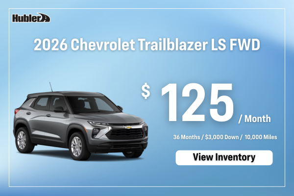 2026 Trailblazer LS Lease Offer $125/mo