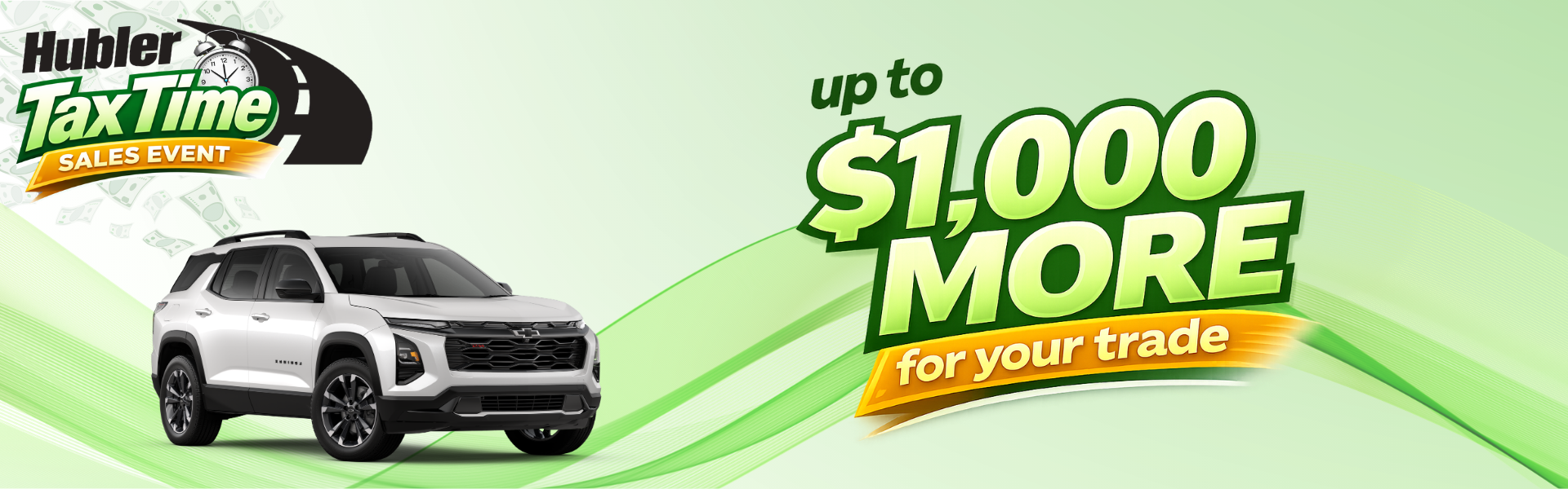 Hubler Auto Center Tax Time Sales Event