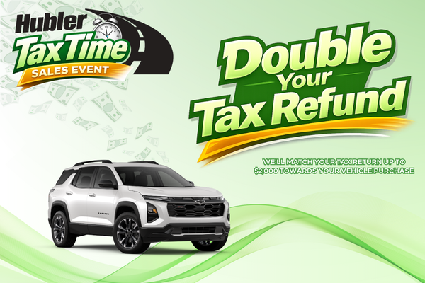 Hubler Auto Center Tax Time Sales Event
